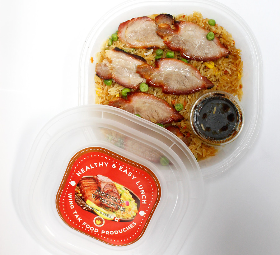 Fried Rice with BBQ Pork — Wing Tak frozen ready-to-eat meal