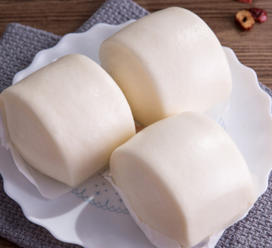Milky White Bun dim sum from Wing Tak