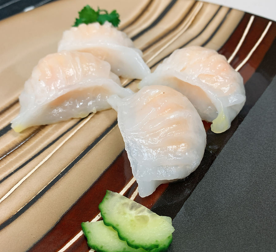 Shrimp Dumpling dim sum from Wing Tak